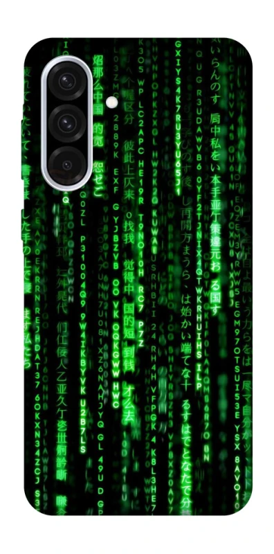 Чохол на Samsung Galaxy A36 5G Matrix Code фото 1 Чохол на Samsung Galaxy A36 5G Matrix Code фото 1 з 1