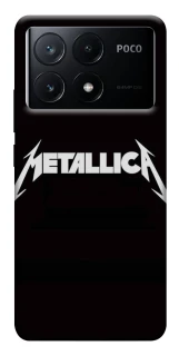 Чохол на Xiaomi Poco X6 Metallica logo фото 1 з 1