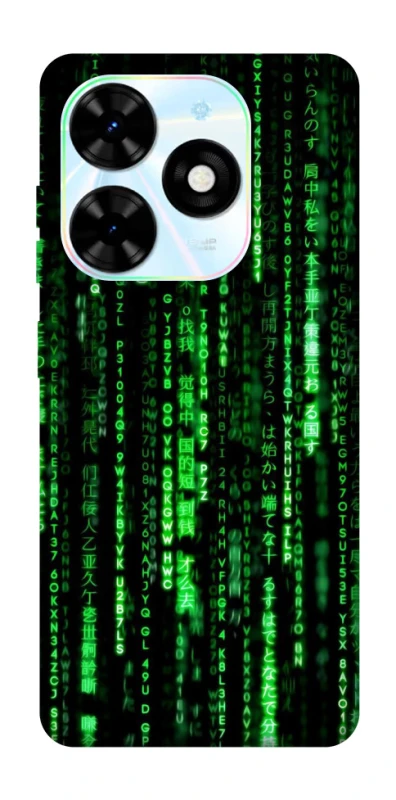 Чехол на TECNO Spark Go 2024 Matrix Code фото 1 из 1