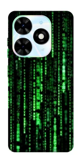 Чохол на TECNO Spark Go 2024 Matrix Code фото 1 з 1