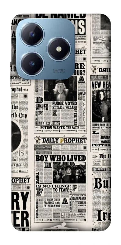 Чехол на Realme C63 Harry Potter newspaper фото 1 из 1