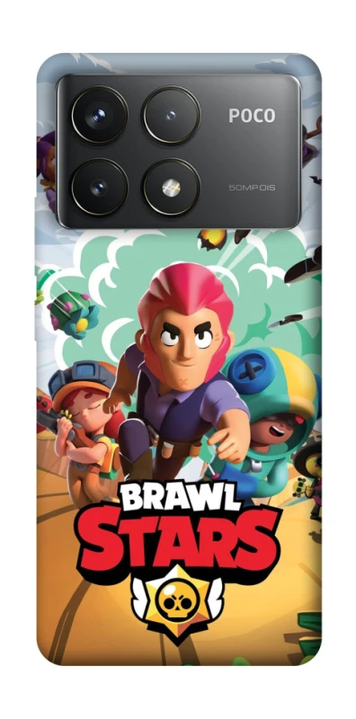 Чохол на Xiaomi Poco F6 Pro Brawl Stars ver.7 фото 1 з 1