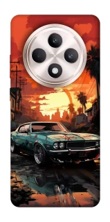 Чехол на Oppo Reno 12 F 4G/5G Car at sunset фото 1 из 1