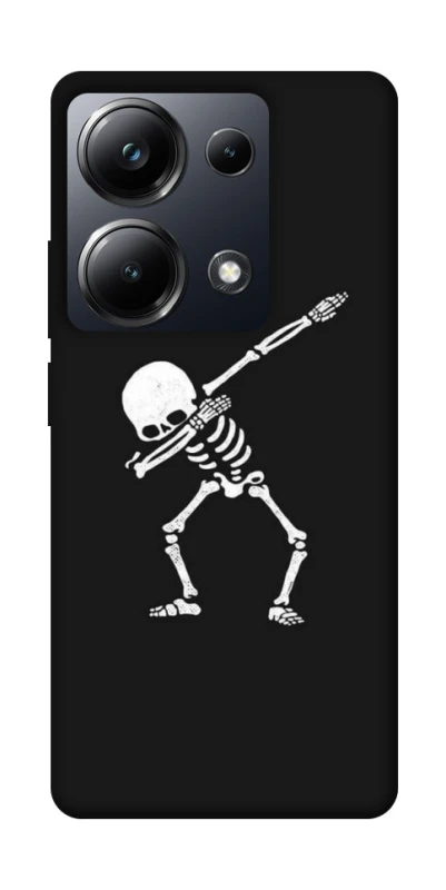 Чохол на Xiaomi Poco M6 Pro 4G Halloween skeleton фото 1 з 1