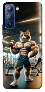 Чехол на TECNO Pop 5 LTE Качок кот фото 1 из 1