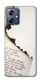 Чехол на Motorola Moto G54 Power Стихи фото 1 из 1