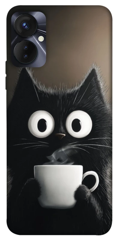 Чехол на TECNO Spark 9 Pro morning cat фото 1 из 1