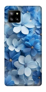 Чохол на Samsung Galaxy A42 5G Сині квіти фото 1 з 1