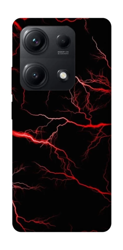 Чехол на Xiaomi Redmi Note 14S Красная молния фото 1 из 1