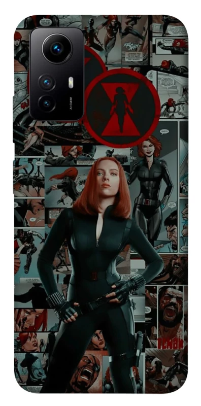 Чехол на Xiaomi Redmi Note 12S Black Widow фото 1 из 1