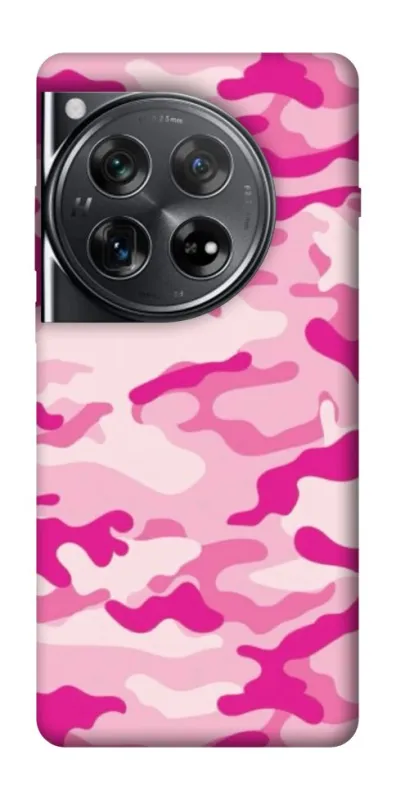 Чехол на OnePlus 12 camouflage pink фото 1 из 1