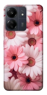 Чехол на Xiaomi Redmi 13C Розовые цветы v2 фото 1 из 1