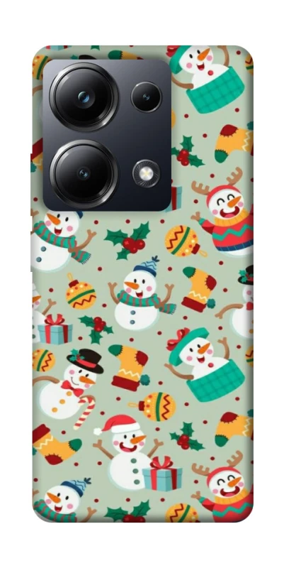 Чехол на Xiaomi Poco M6 Pro 4G Новогодний v2 фото 1 из 1