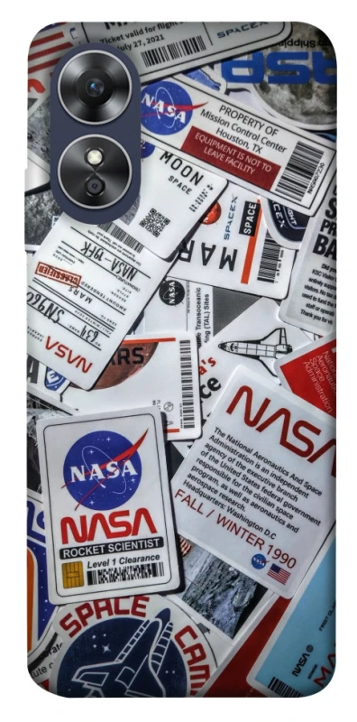 Чохол на Oppo A17 NASA ver.4 фото 1 з 1