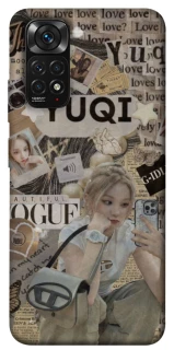 Чехол на Xiaomi Redmi Note 11 (Global) / Note 11S Yuqi (G)I-DLE фото 1 из 1