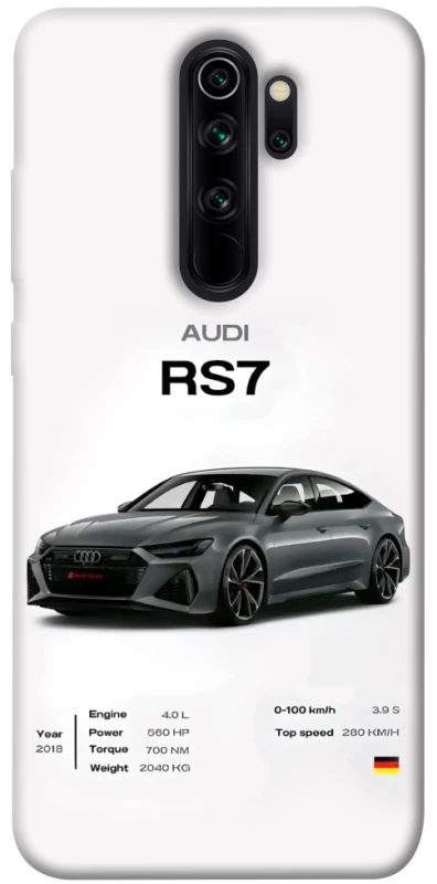 Чохол на Xiaomi Redmi Note 8 Pro Audi RS7 фото 1 з 1