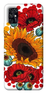 Чохол на ZTE Blade V2020 Smart Соняшники та маки фото 1 з 1