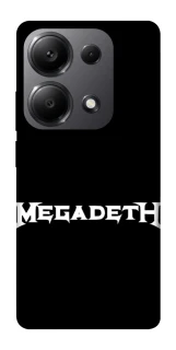 Чохол на Xiaomi Redmi Note 13 Pro 4G Megadeth logo фото 1 з 1
