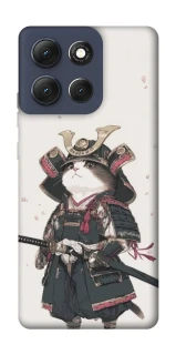 Чохол на Motorola Moto G86 Samurai Cat Warrior фото 1 з 1