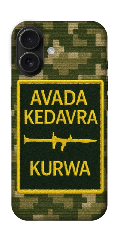 Чохол на Apple iPhone 16 Avada Kedavra фото 1 з 1