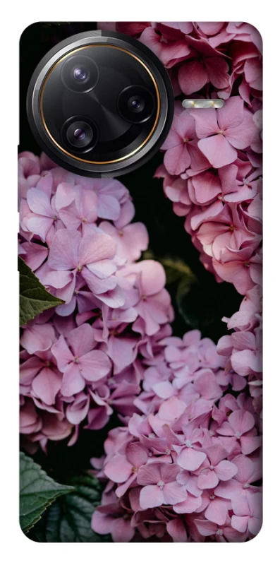 Чохол на Xiaomi Poco F7 Pro Рожеві гартензії фото 1 з 1