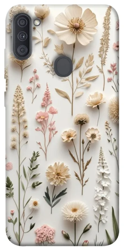 Чехол на Samsung Galaxy A11 Floral design ver.1 фото 1 из 1