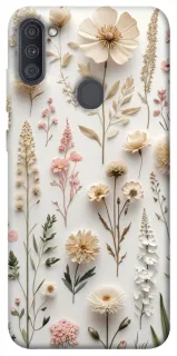Чехол на Samsung Galaxy A11 Floral design ver.1 фото 1 из 1