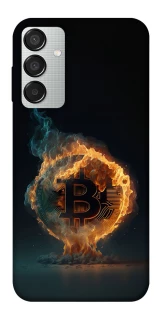 Чохол на Samsung Galaxy M15 5G Fire Bitcoin фото 1 з 1