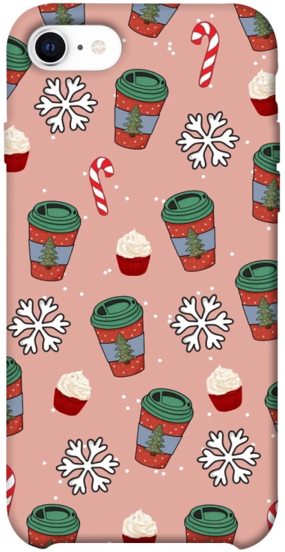 Чехол на Apple iPhone SE (2020) Новогодний v38 фото 1 из 1