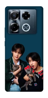 Чехол на Infinix Note 40 Pro 4G Lee Know and Han - Stray Kids фото 1 из 1