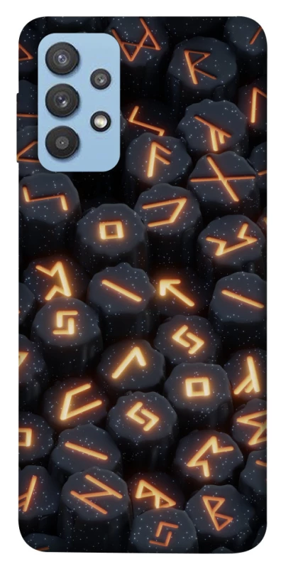 Чехол на Samsung Galaxy M32 Огненые руны фото 1 из 1