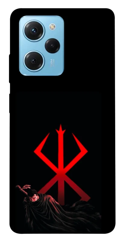 Чохол на Xiaomi Poco X5 Pro 5G Berserk Red Logo фото 1 з 1