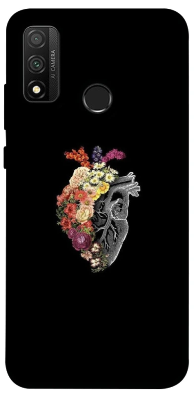 Чохол на Huawei P Smart (2020) Heart with flowers фото 1 з 1