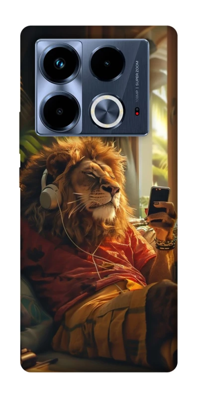 Чохол на Infinix Note 40 4G Лев v2 фото 1 з 1