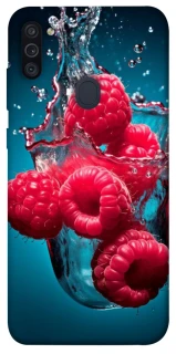 Чехол на Samsung Galaxy M11 Малинка в воде фото 1 из 1