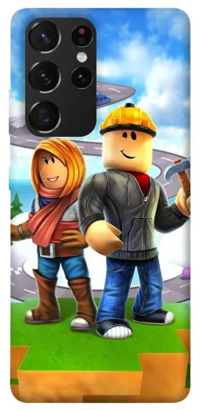 Чохол на Samsung Galaxy S21 Ultra Roblox Builder Adventure фото 1 з 1