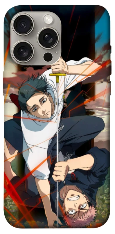 Чехол на Apple iPhone 15 Pro Max (6.7") Jujutsu kaisen v5 фото 1 из 1
