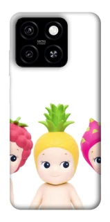 Чехол на ZTE Blade A55 4G Tropical Trio фото 1 из 1