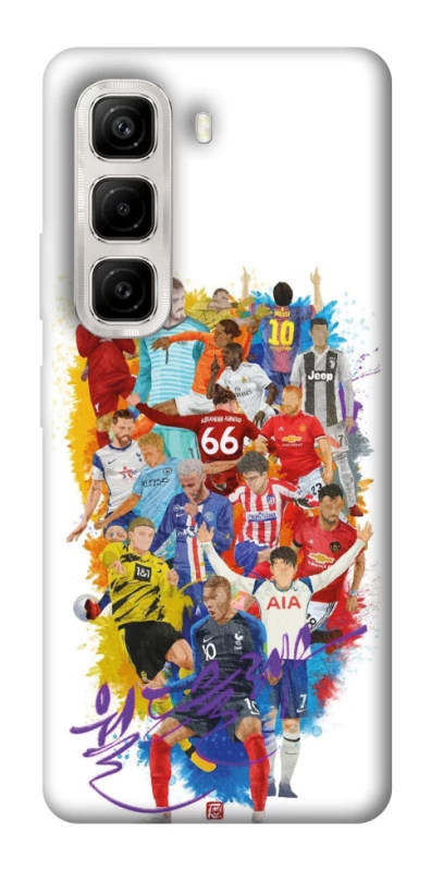 Чехол на Infinix Hot 50 4G Football Abstract v2 фото 1 из 1