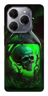 Чехол на TECNO Spark 20 Pro Skull bottle фото 1 из 1