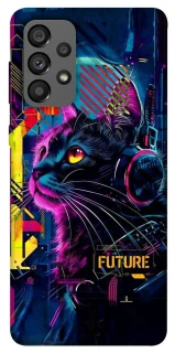 Чехол на Samsung Galaxy A73 5G Cyber Cat v2 фото 1 из 1