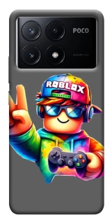Чехол на Xiaomi Poco X6 Roblox Gamer Peace фото 1 из 1