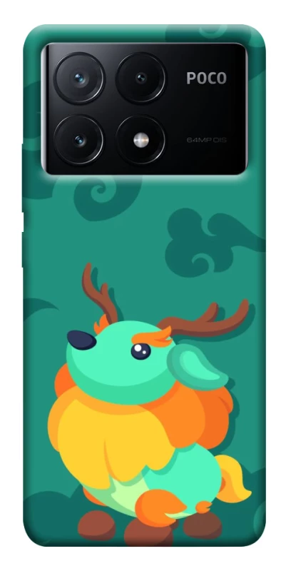 Чехол на Xiaomi Poco X6 Fantasy deer creature фото 1 из 1