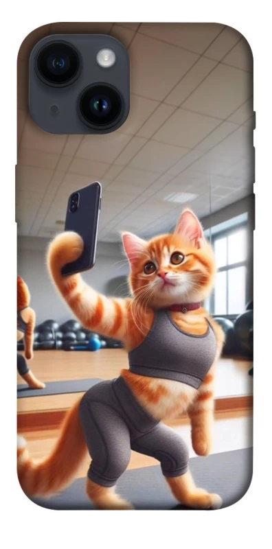 Чехол на Apple iPhone 14 (6.1") Кошечка фото 1 из 1