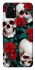 Чохол на Vivo Y15s skull and rose фото 1 з 1