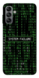 Чохол на Samsung Galaxy A04s Matrix system failure фото 1 з 1