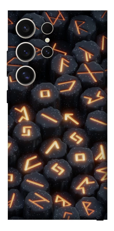 Чехол на Samsung Galaxy S25 Ultra Огненые руны фото 1 из 1