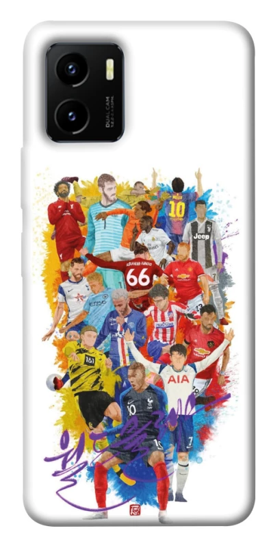 Чехол на Vivo Y15s Football Abstract v2 фото 1 из 1