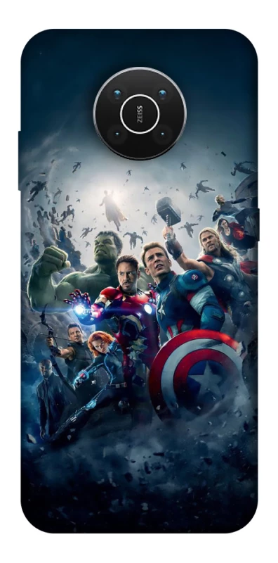 Чехол на Nokia X10 / X20 Marvel heroes фото 1 из 1