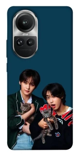 Чехол на Oppo Reno 10 Lee Know and Han - Stray Kids фото 1 из 1